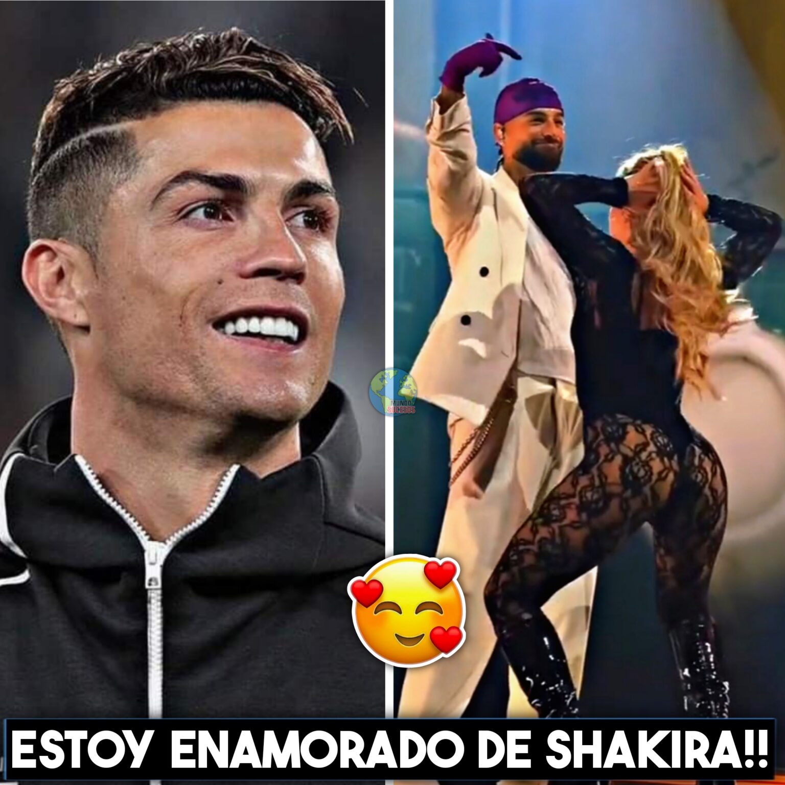 Cristiano Ronaldo Confiesa Que Est Enamorado De Shakira Durante Su